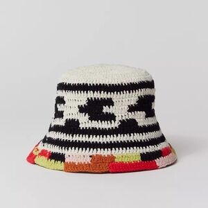 Urban Outfitters Nixie Crochet Bucket Hat (OS)